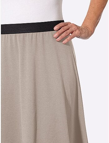 Jupe En Jersey Jersey Fin - Taille Courte - Witt