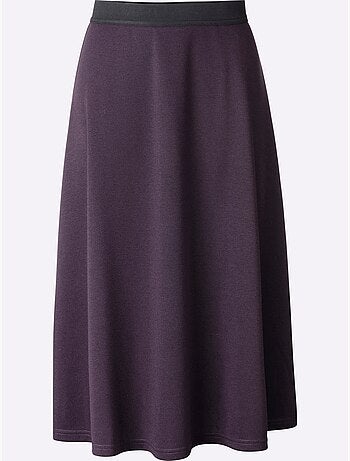 Jupe En Jersey Jersey Fin - Taille Courte - Witt