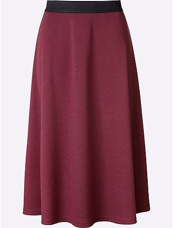 Jupe En Jersey Jersey Fin - Taille Courte - Witt
