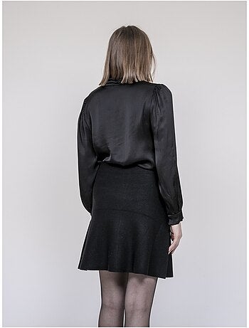 Jupe en maille boutons devant XIVRY