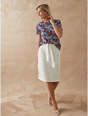 Jupe en maille élastiquée - DAXON