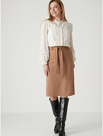 Jupe en maille élastiquée - DAXON