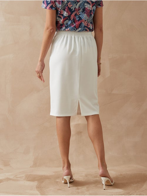 Jupe en maille élastiquée - Kiabi