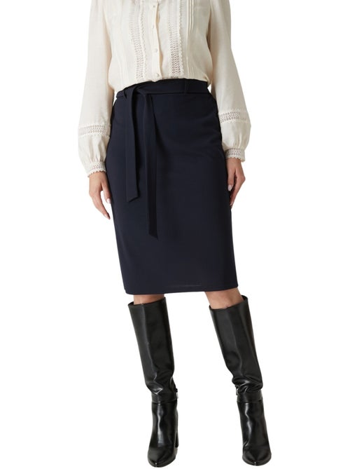 Jupe en maille élastiquée - Kiabi