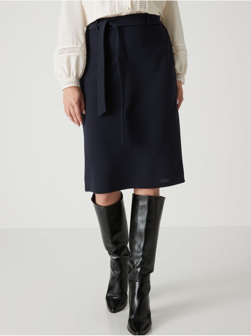 Jupe en maille élastiquée - Kiabi