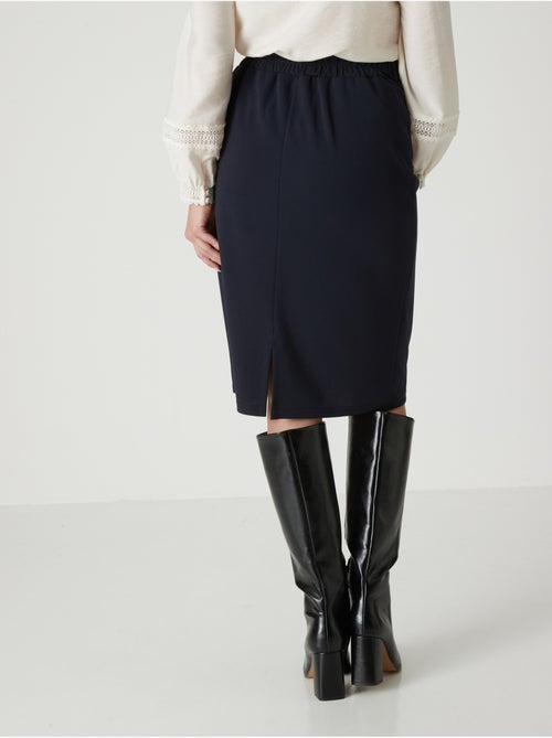 Jupe en maille élastiquée - Kiabi