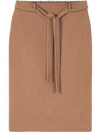 Jupe en maille élastiquée