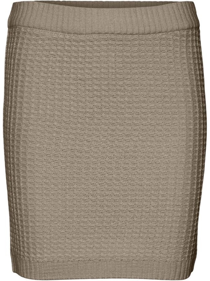 Jupe en maille femme vero moda Beige - Kiabi