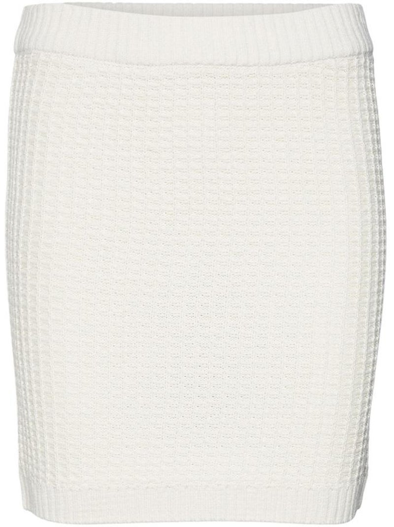 Jupe en maille femme vero moda Ecru - Kiabi