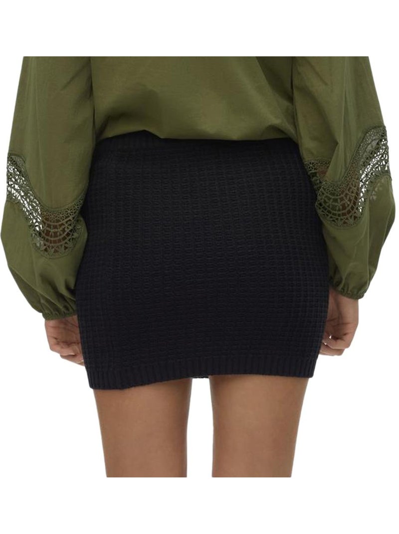 Jupe en Maille Femme Vero Moda Noir - Kiabi