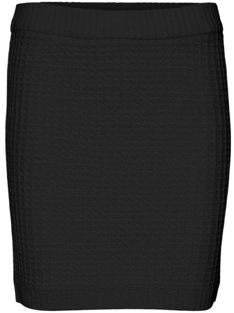 Jupe en maille femme vero moda Noir - Kiabi
