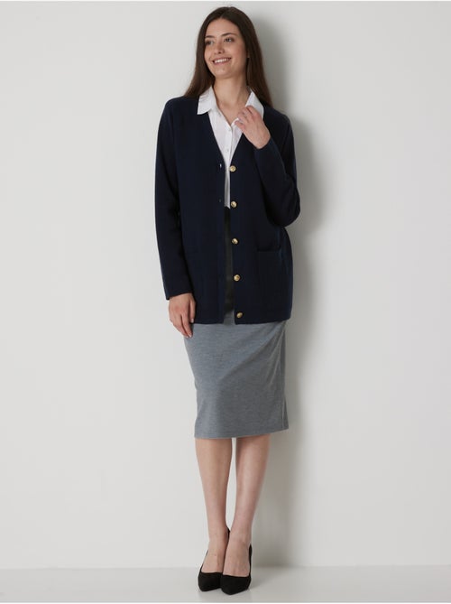 Jupe en maille - Kiabi