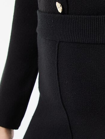 Jupe en maille ottoman unie