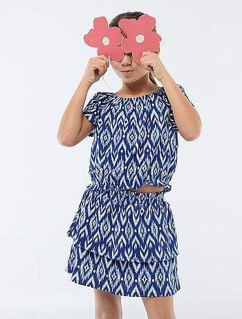 Jupe en maille stretch