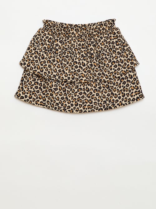 Jupe en maille stretch - Kiabi