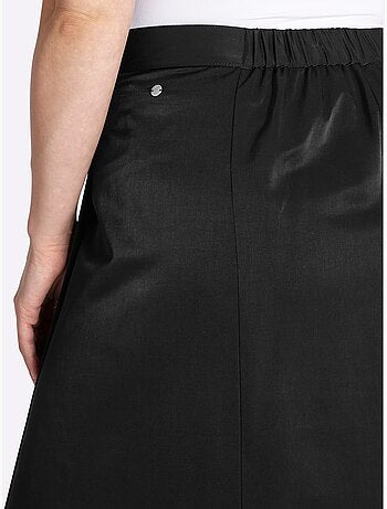Jupe En Satin Coupe Féminine - Taille Standard - Sheego