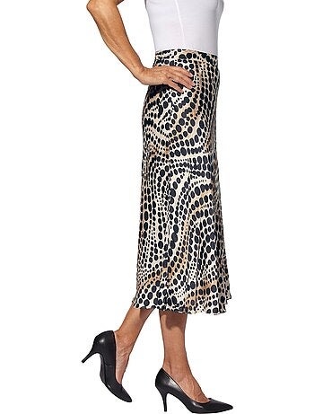 Jupe En Satin Qualité Tissée - Taille Standard - Witt