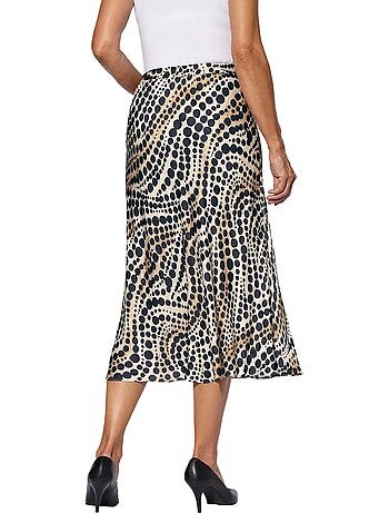 Jupe En Satin Qualité Tissée - Taille Standard - Witt