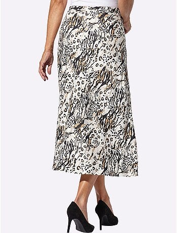 Jupe en satin satin mat élégant - taille standard - witt