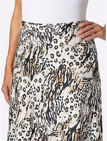 Jupe en satin satin mat élégant - taille standard - witt
