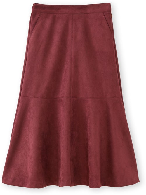 Jupe en suédine - Kiabi