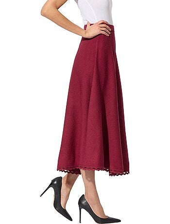 Jupe En Tricot 30% Lyocell - Taille Standard - helline