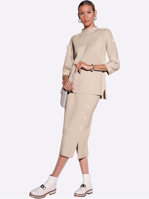 Jupe En Tricot à Porter Ensemble Ou Séparément Pour Un Style Parfait - Taille Standard - Helline - Kiabi
