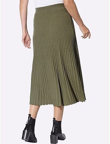 Jupe En Tricot Ceinture élastique Confortable - Taille Standard - Helline