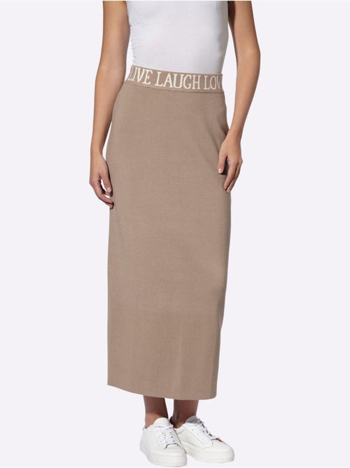 Jupe en tricot jupe en jersey - taille standard - helline - Kiabi Jupe en tricot jupe en jersey - taille standard - helline - Kiabi