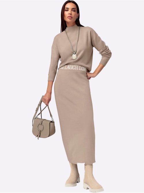 Jupe en tricot jupe en jersey - taille standard - helline - Kiabi Jupe en tricot jupe en jersey - taille standard - helline - Kiabi