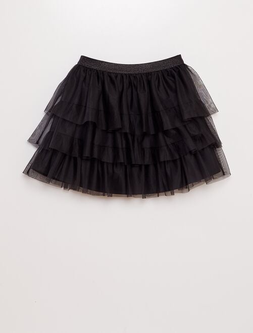 Jupe tulle noir fille sale