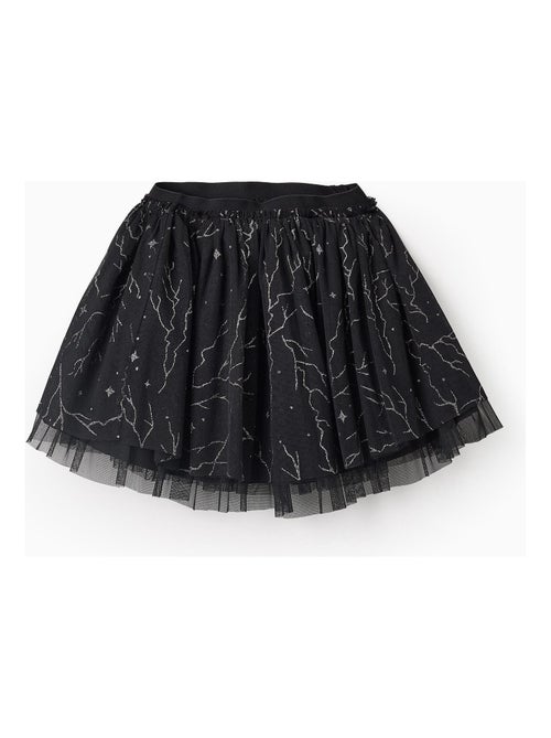 Jupe en tulle, avec des paillettes HALLOWEEN - Kiabi