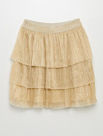 Jupe en tulle avec fils brillants