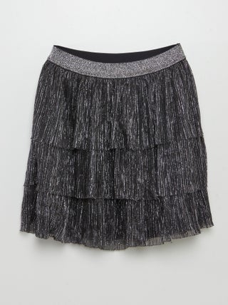 Jupe en tulle avec fils brillants