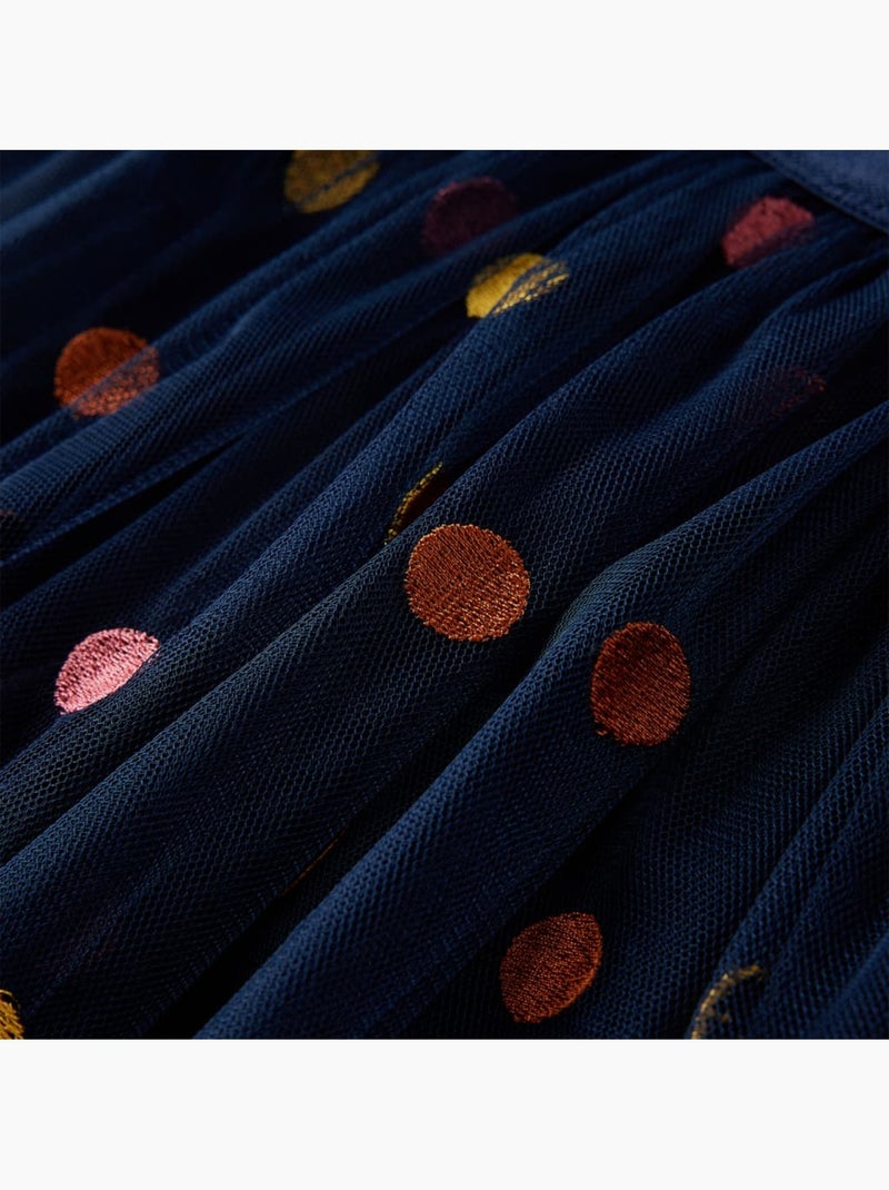 Jupe En Tulle Pour Enfants Coton - VidaXL Bleu - Kiabi