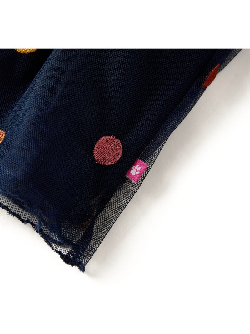 Jupe En Tulle Pour Enfants Coton - VidaXL Bleu - Kiabi