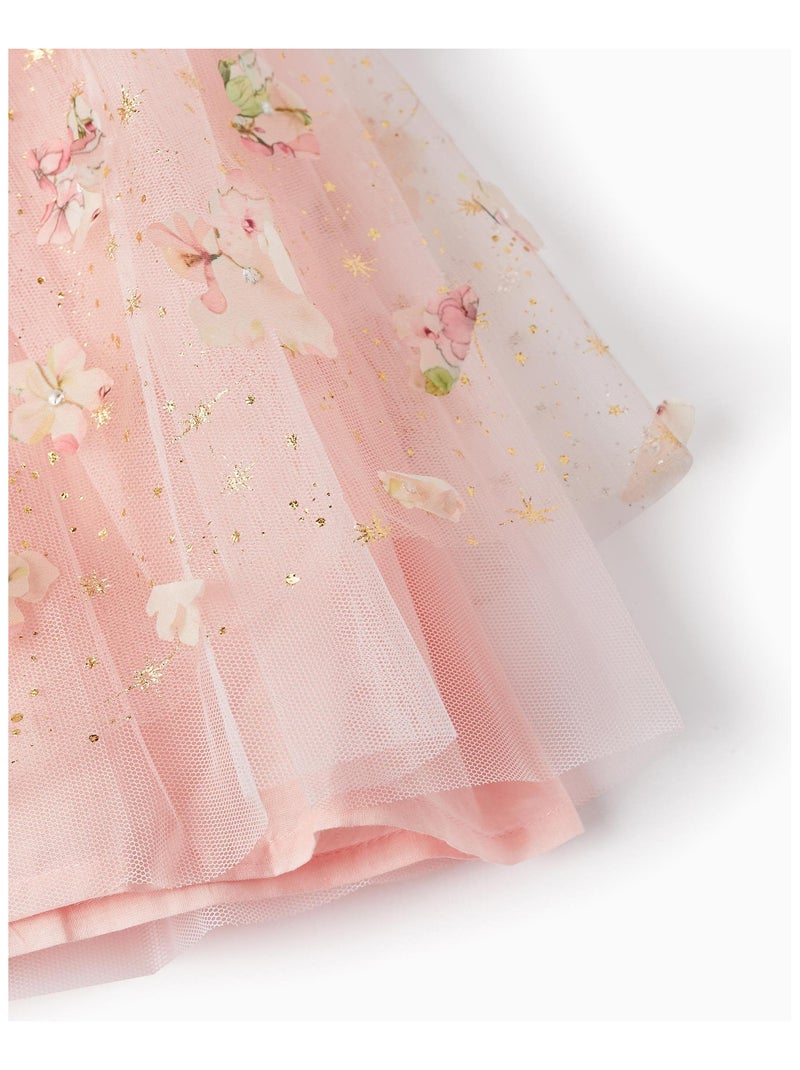 Jupe en tulle rose pour fille CÉRÉMONIE Rose - Kiabi