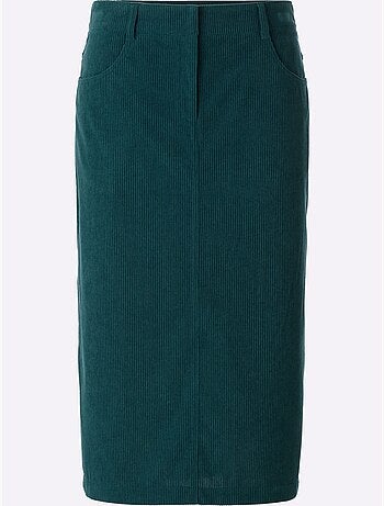 Jupe en velours côtelé en polyester recyclé - taille standard - witt