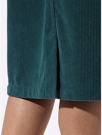 Jupe en velours côtelé en polyester recyclé - taille standard - witt