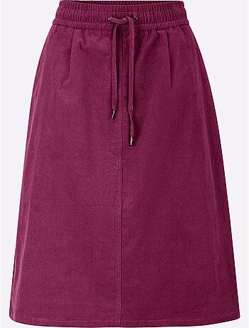 Jupe En Velours Côtelé Qualité Coton Doux Sur La Peau - Taille Standard - Witt
