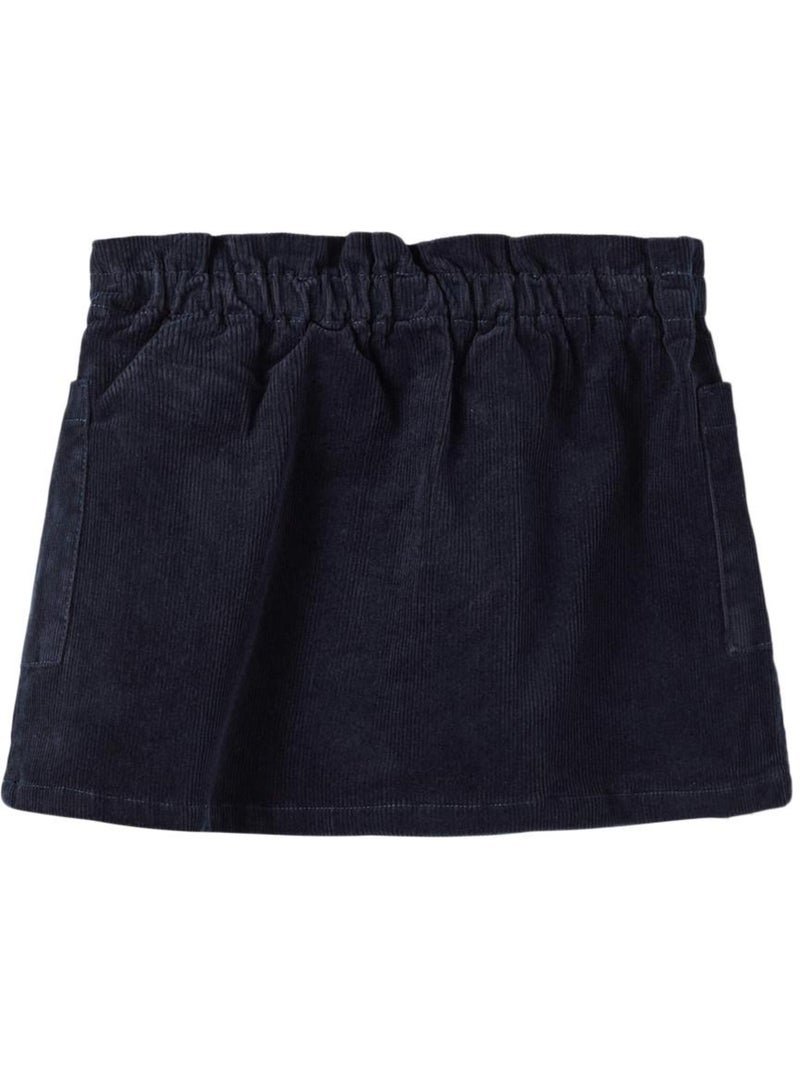 Jupe en Velours Fille Name it Bleu marine - Kiabi