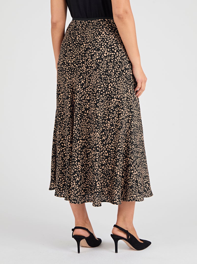Jupe enfilable - Damart Noir - Kiabi