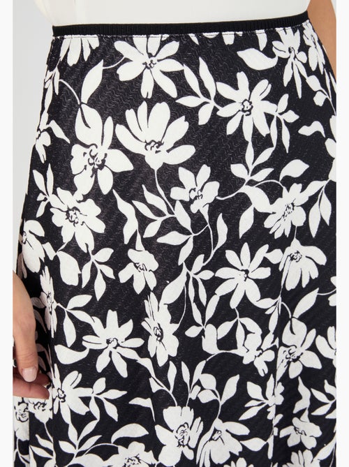 Jupe enfilable bicolore - Damart - Kiabi