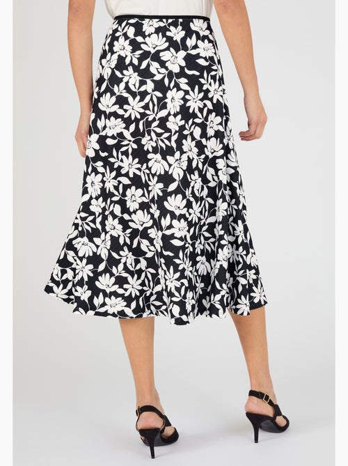 Jupe enfilable bicolore - Damart - Kiabi