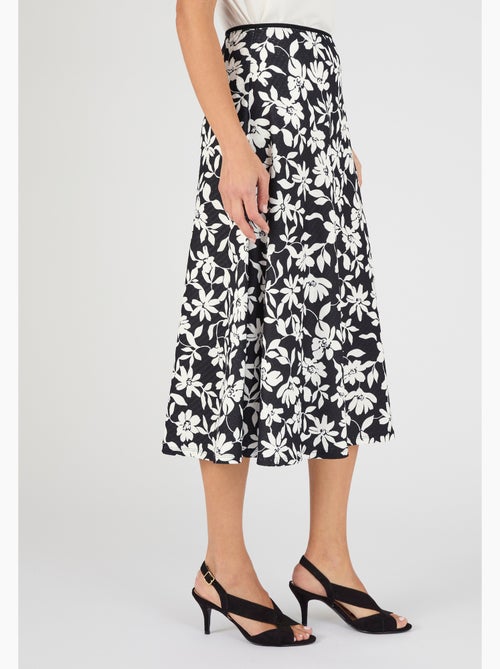 Jupe enfilable bicolore - Damart - Kiabi