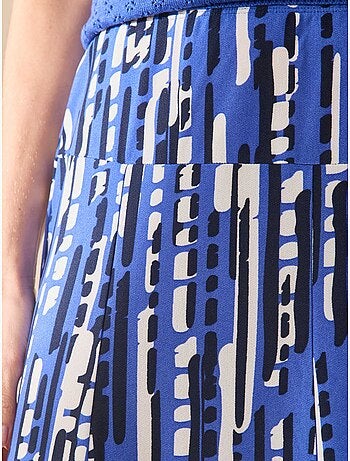 Jupe entièrement élastiquée en maille - DAXON