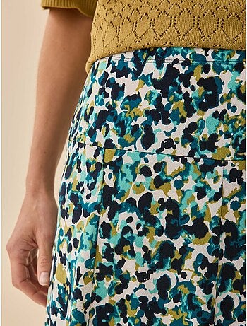 Jupe entièrement élastiquée en maille - DAXON