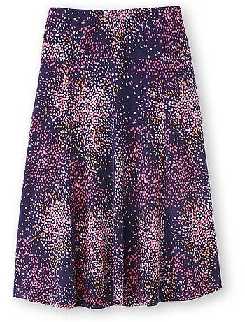 Jupe entièrement élastiquée en maille - DAXON