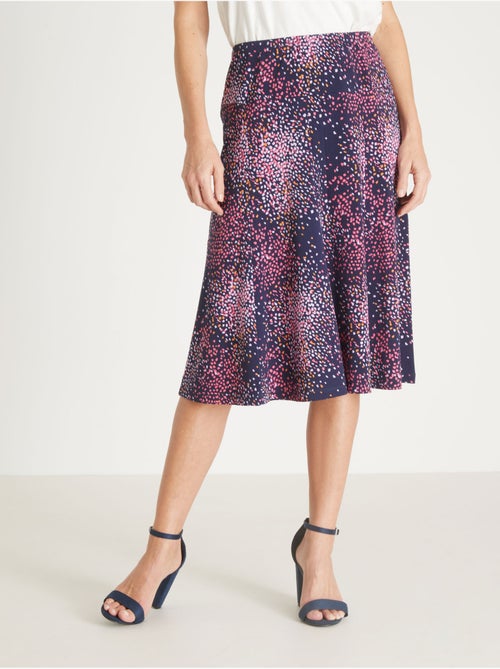 Jupe entièrement élastiquée en maille - DAXON - Kiabi