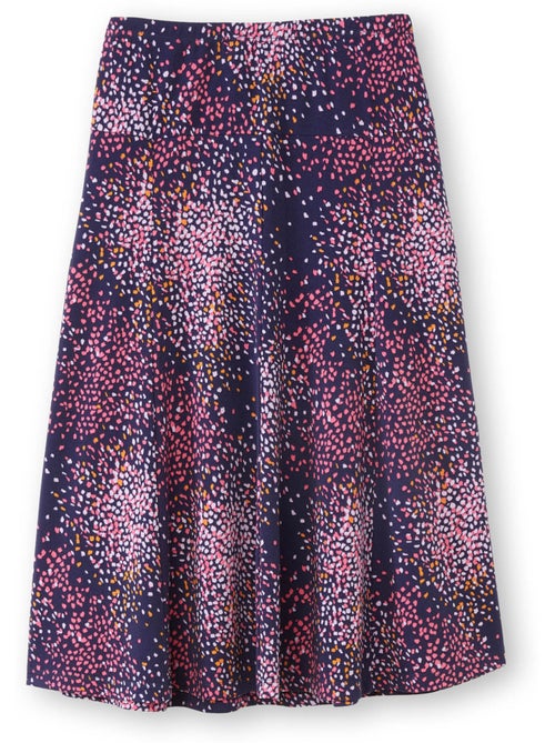 Jupe entièrement élastiquée en maille - Kiabi